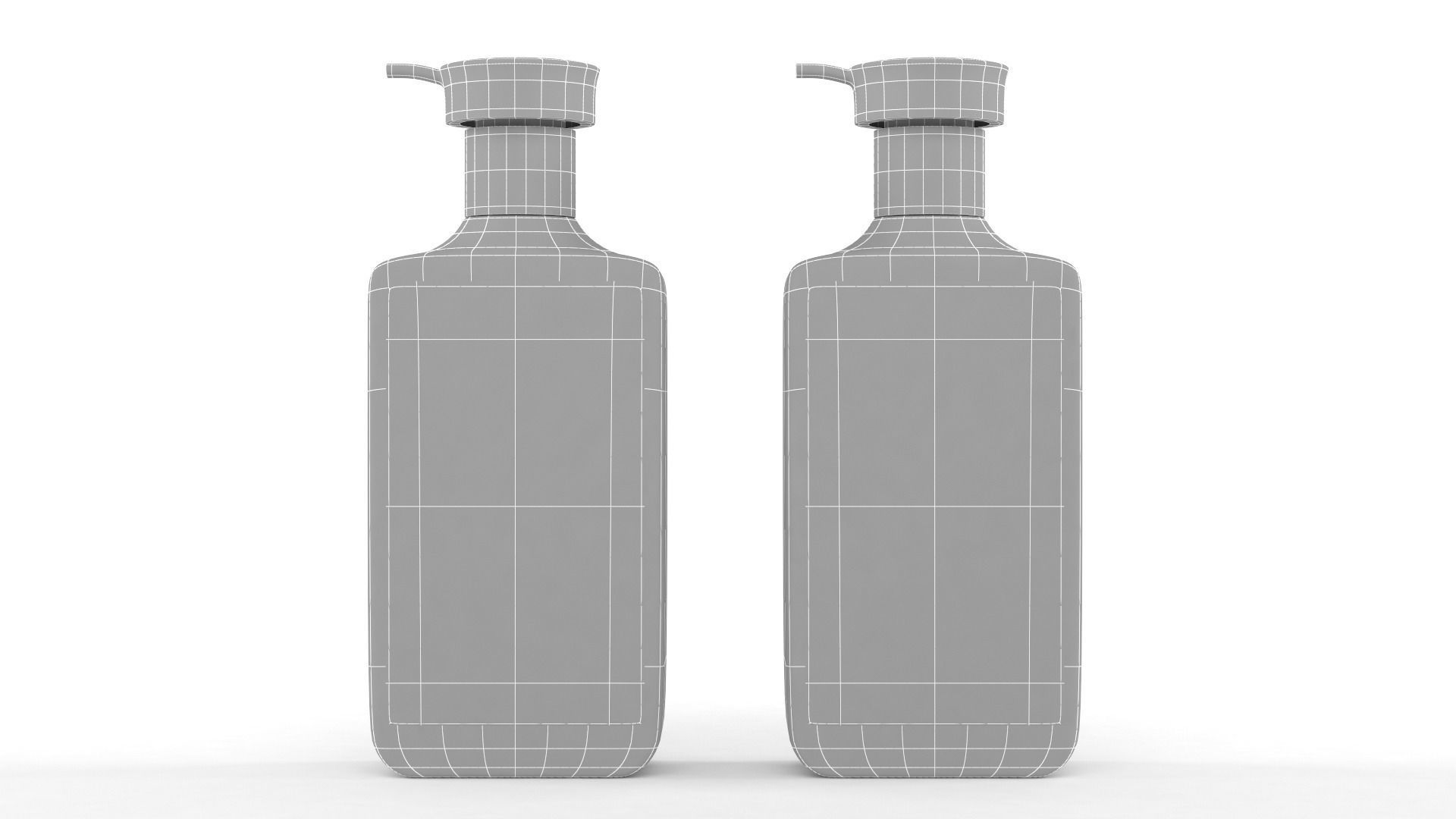 Man Arden Shampoo 3D model_7