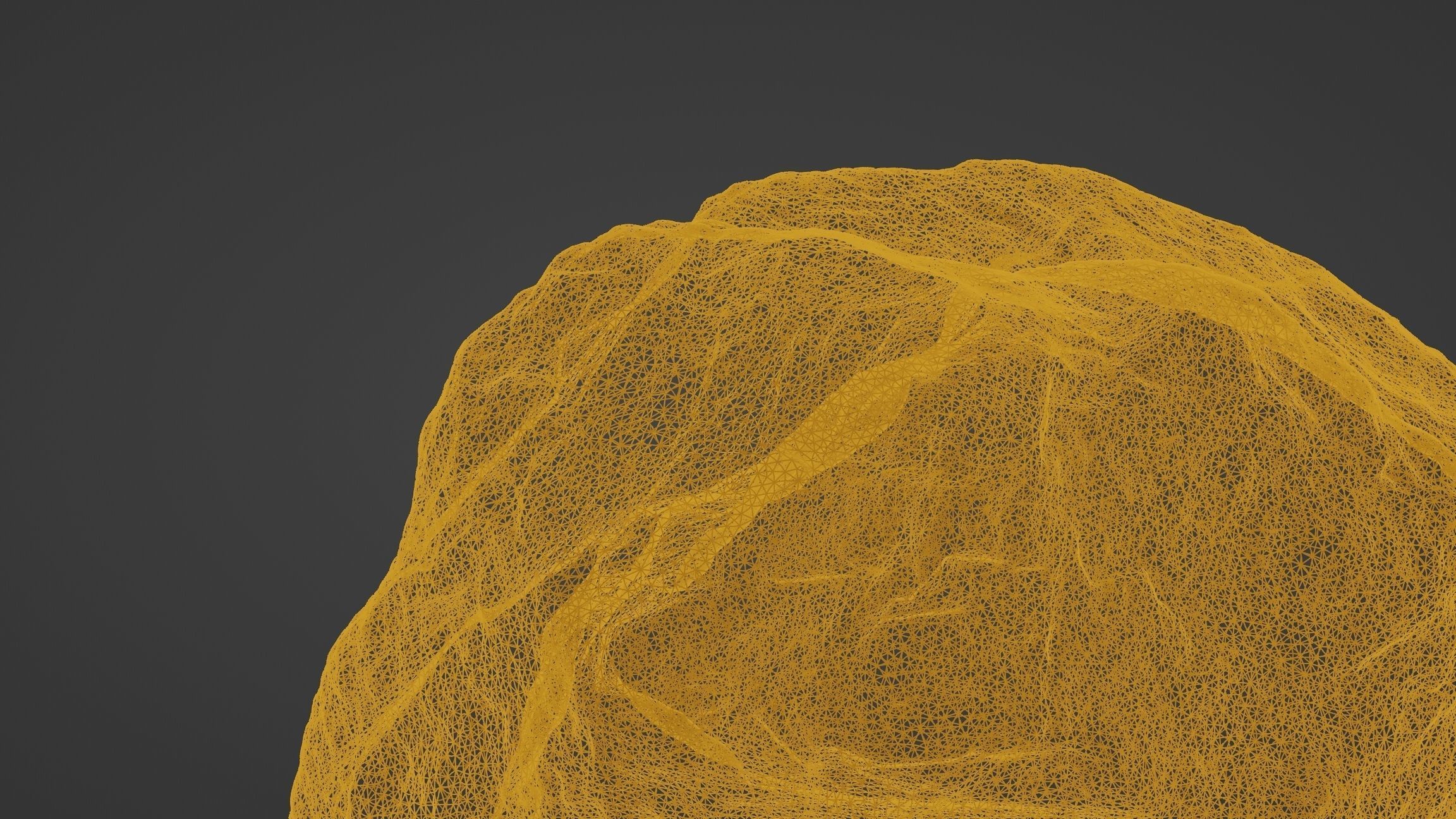 High Poly Scanned Rock 01 3D model_3