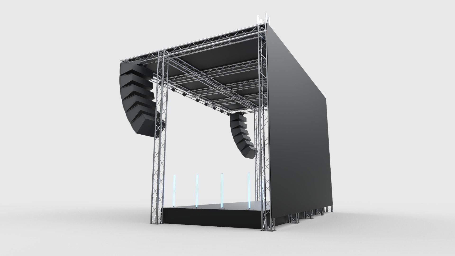 Concert Stage 2 3D model_6