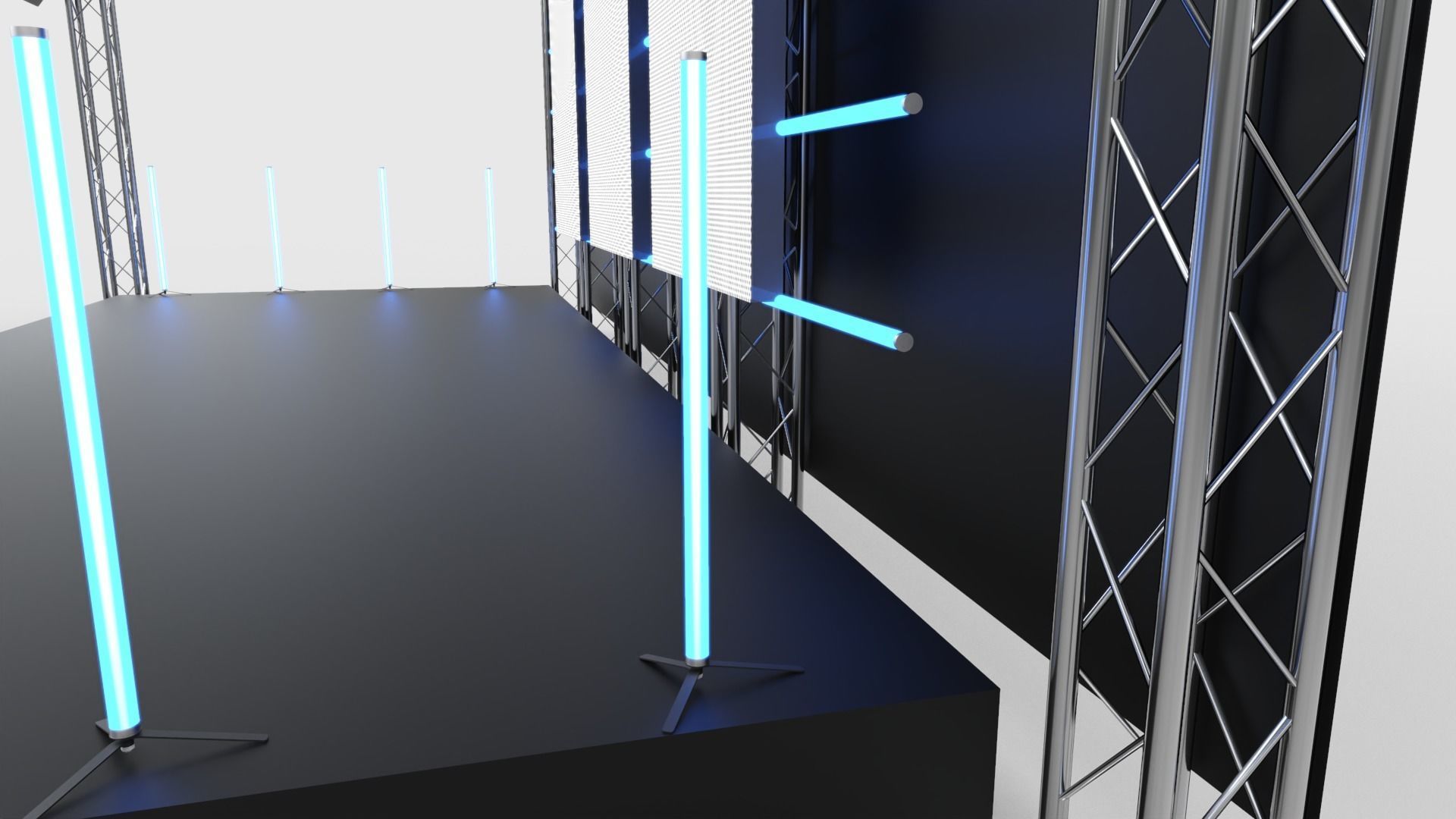 Concert Stage 2 3D model_5