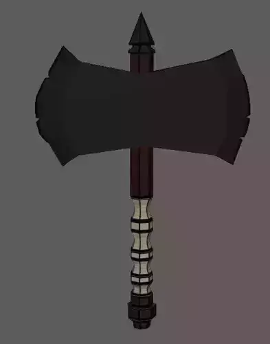 Double Sided Battle Axe