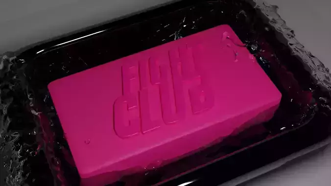 Fight Club Soap 3D model