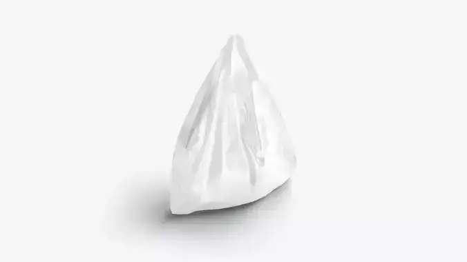 T-shirt plastic bag stand