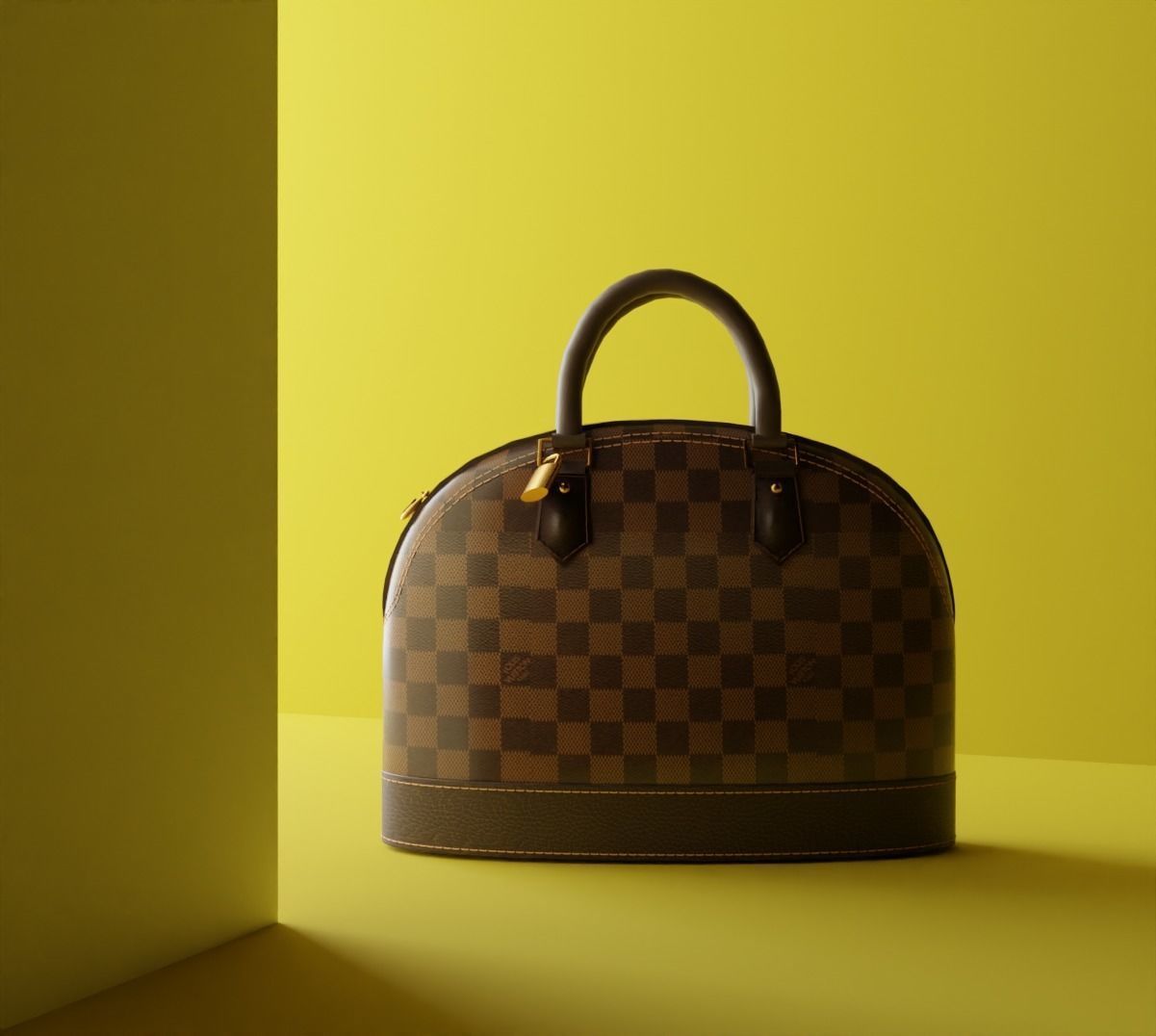 LV bag 3D model 3D model_1