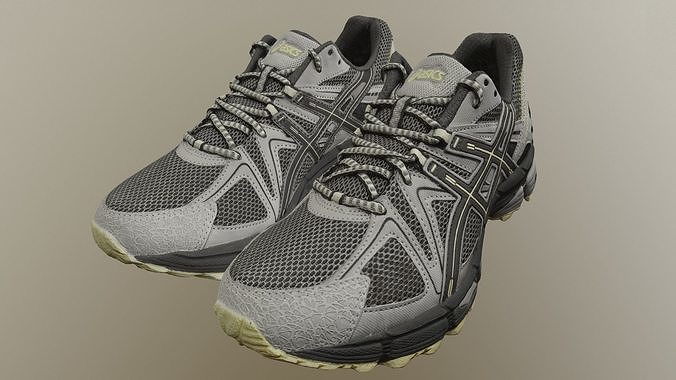 ASICS GEL KAHANA 8 SHOES PBR Low-poly 3D model