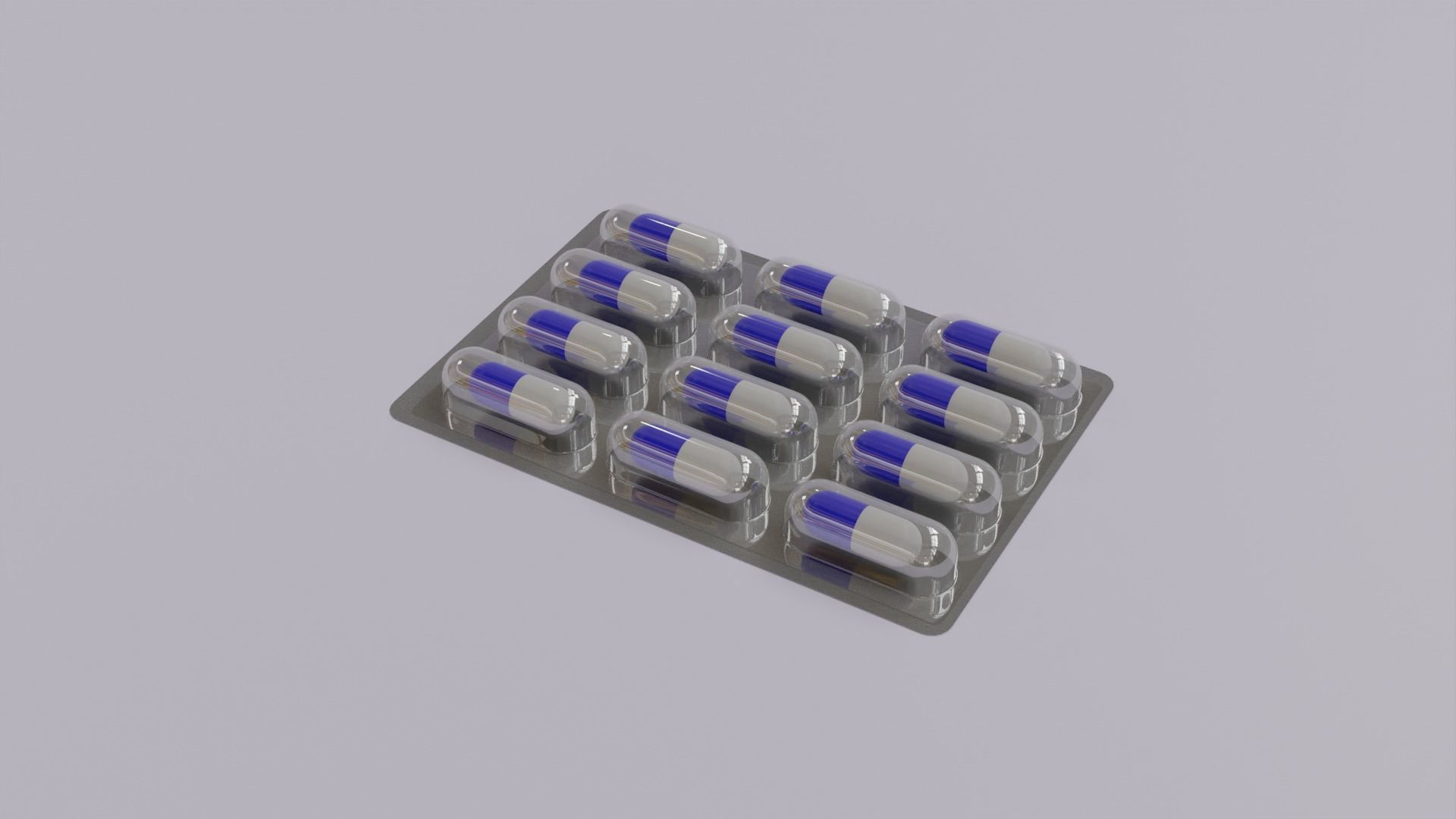 Medicine Package 3D model_6
