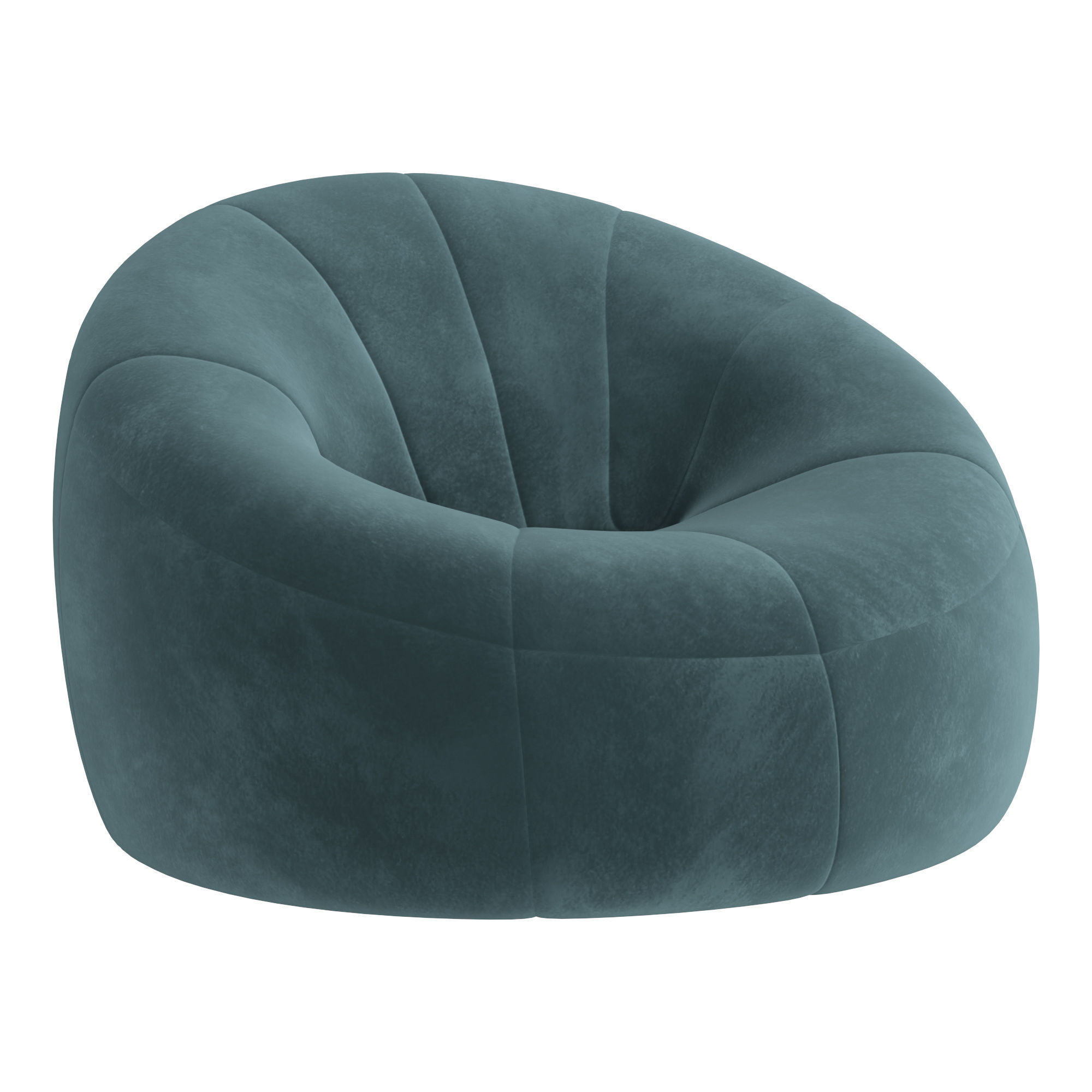 PUMPKIN ARMCHAIR 3D model_2