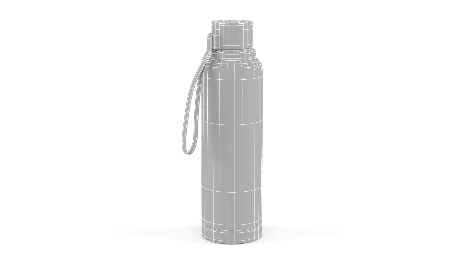 Water Bottle 3D model_8
