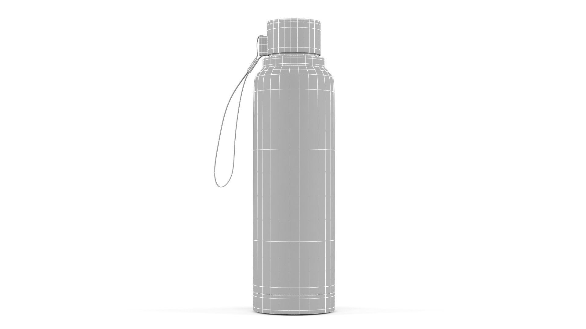 Water Bottle 3D model_7
