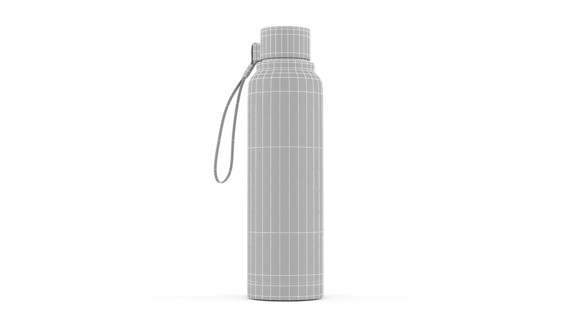 Water Bottle 3D model_9