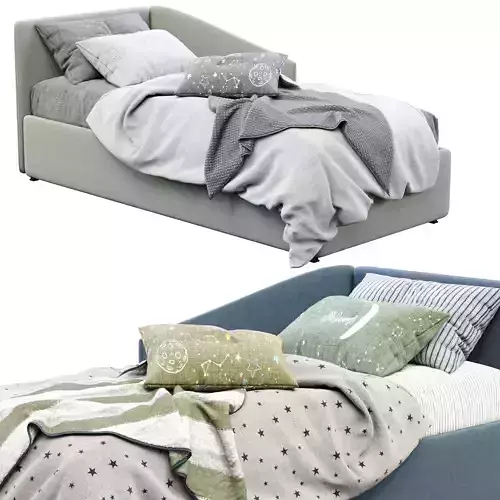Titti Single Bed By Bonaldo