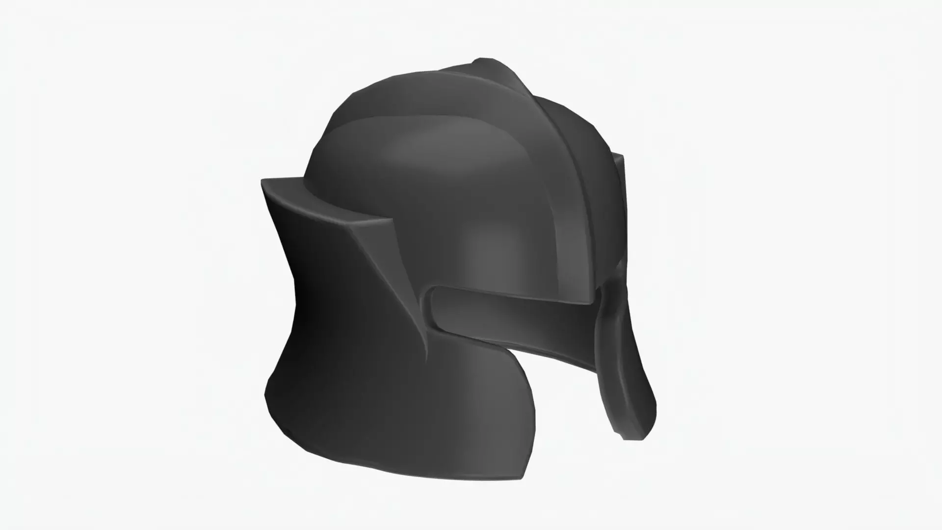 Lego helmet 3D model_0