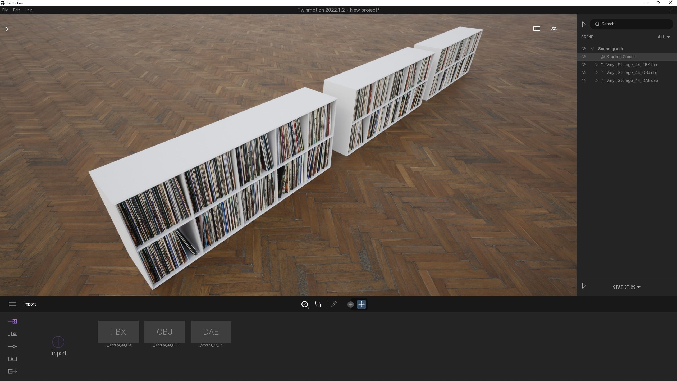 Vinyl Storage No44 3D model_13
