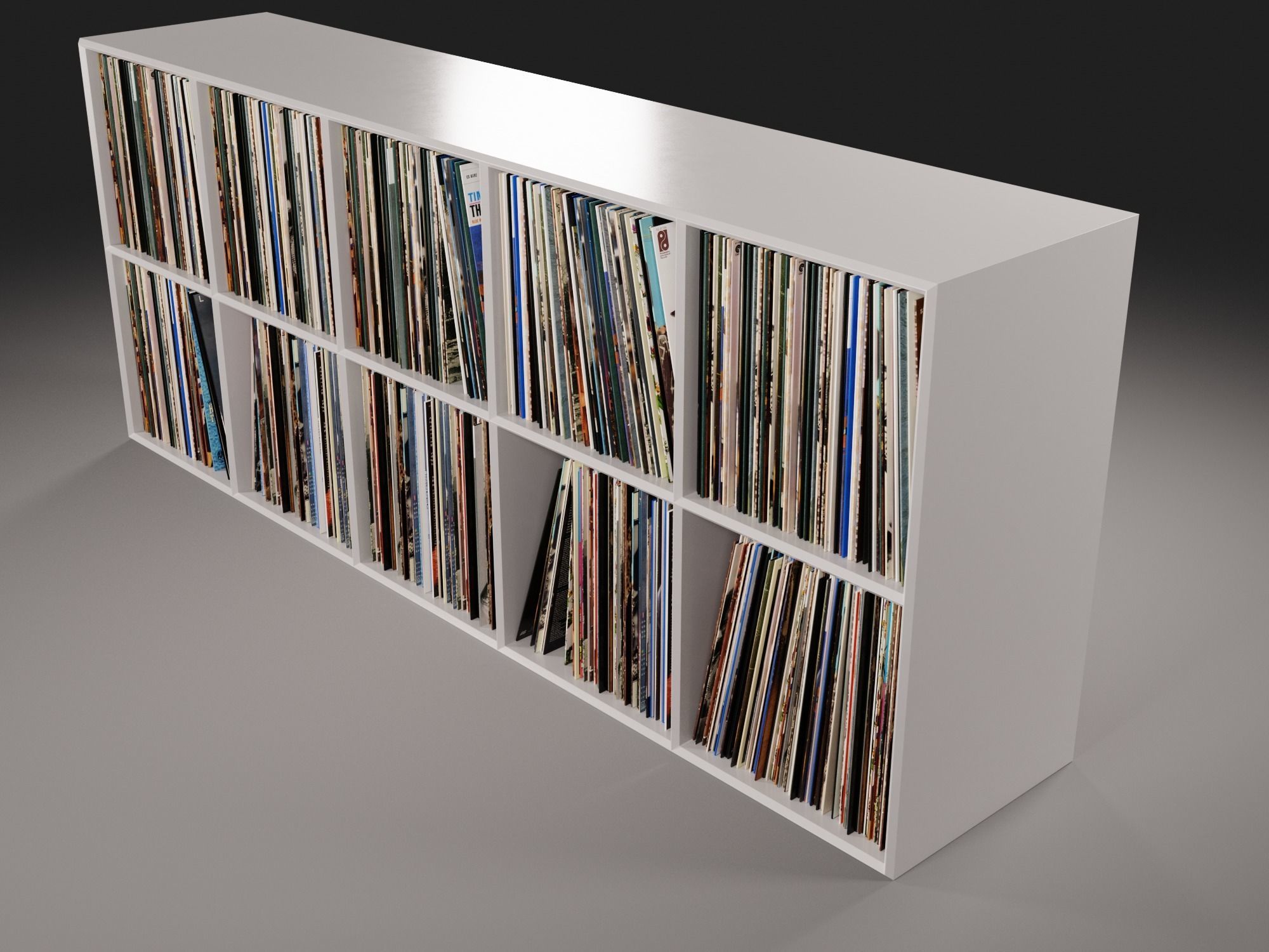 Vinyl Storage No44 3D model_4