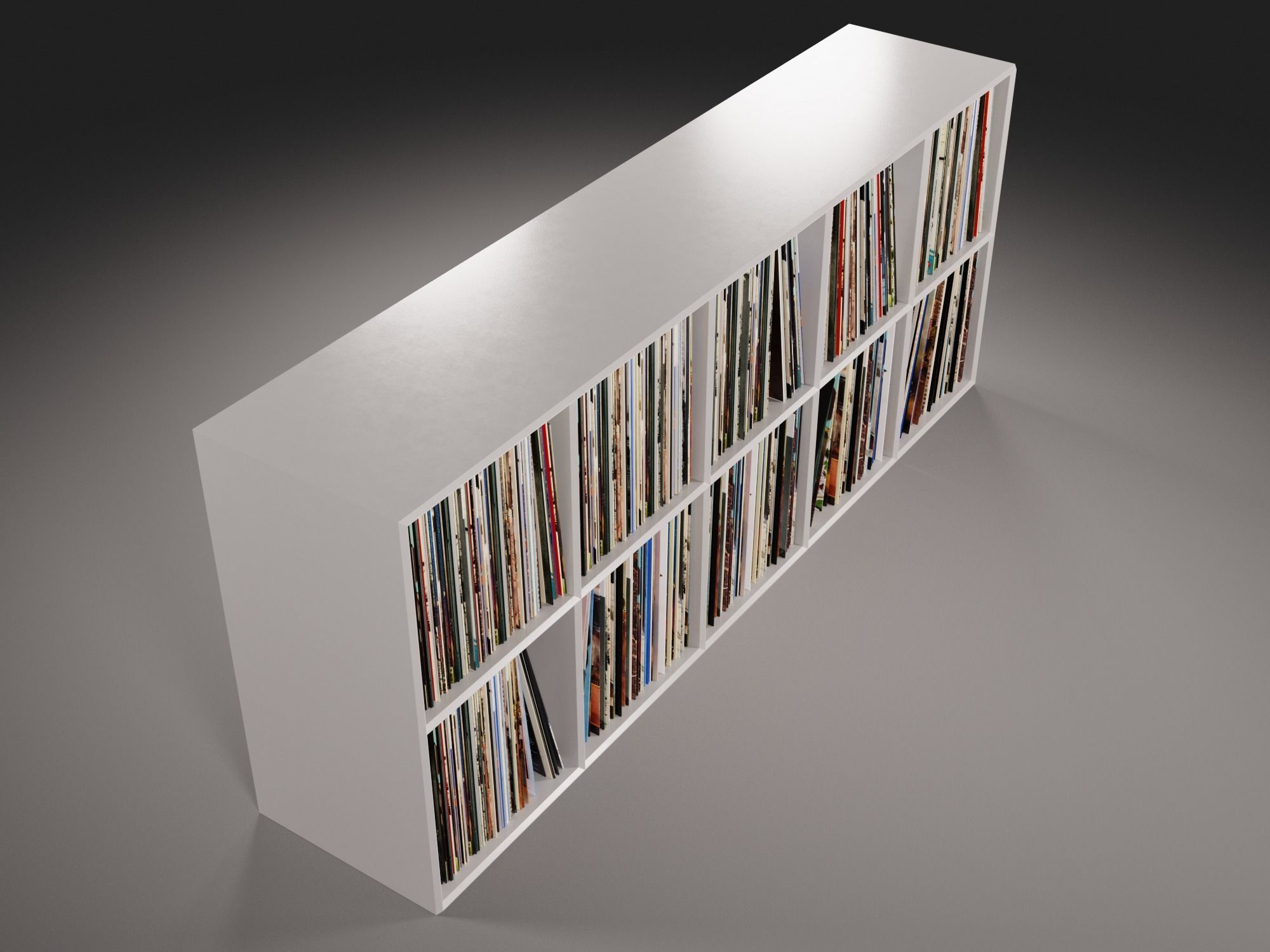 Vinyl Storage No44 3D model_3