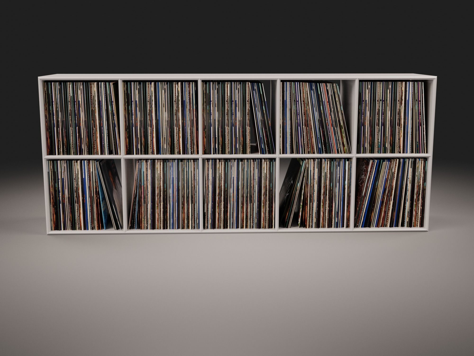 Vinyl Storage No44 3D model_2