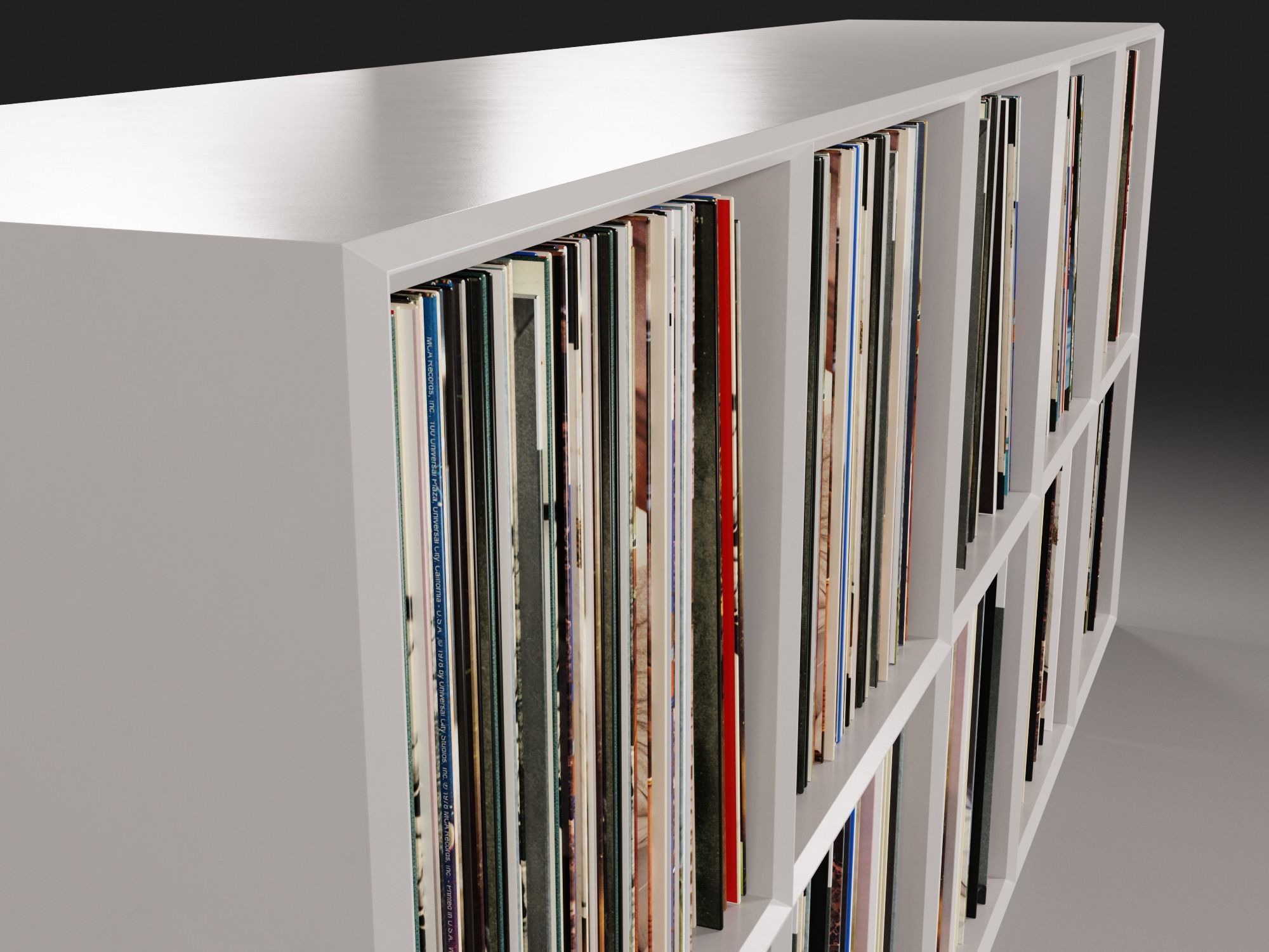 Vinyl Storage No44 3D model_8