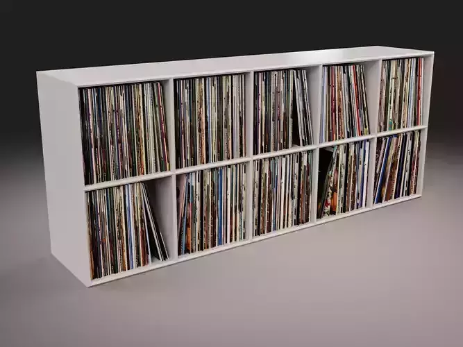 Vinyl Storage No44 3D model