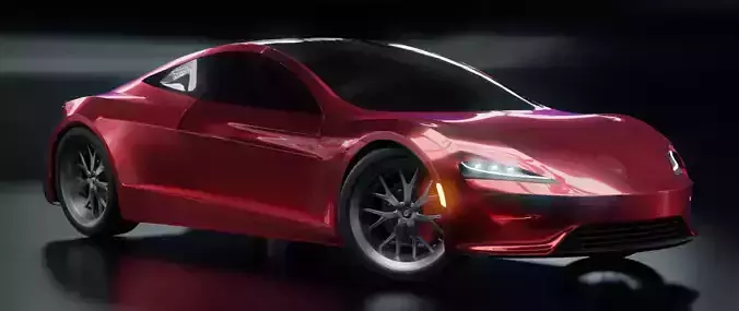 Very realistic Tesla model