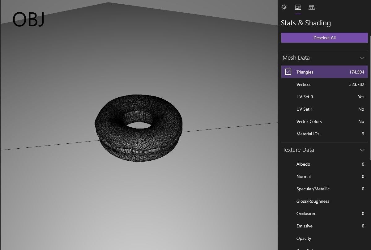 Pink Donut 3D model_2