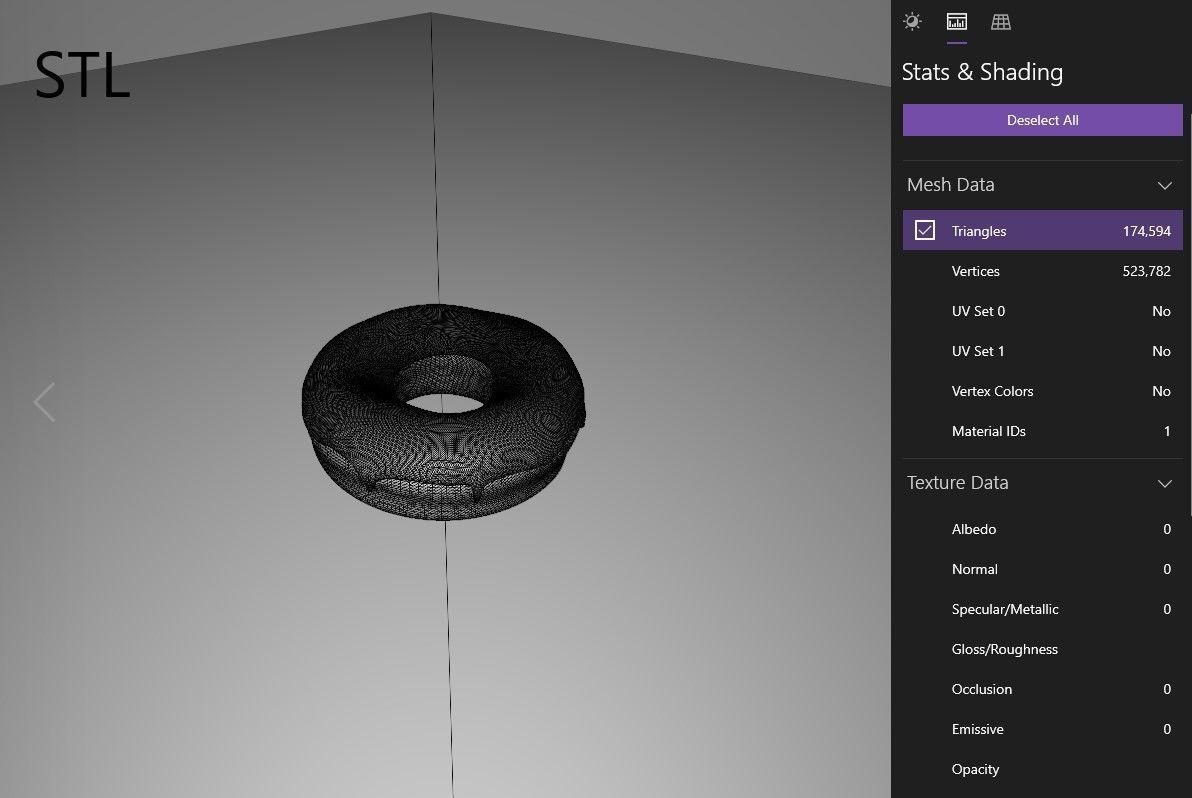 Pink Donut 3D model_3