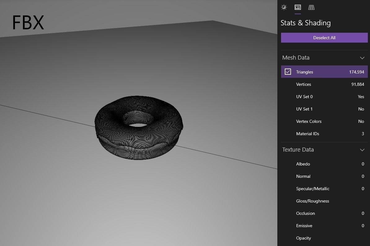 Pink Donut 3D model_1