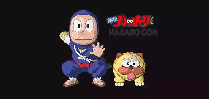 Nino  il mio amico ninja Ninja Hattori Kun Shishi  Shishimaru  3D print model
