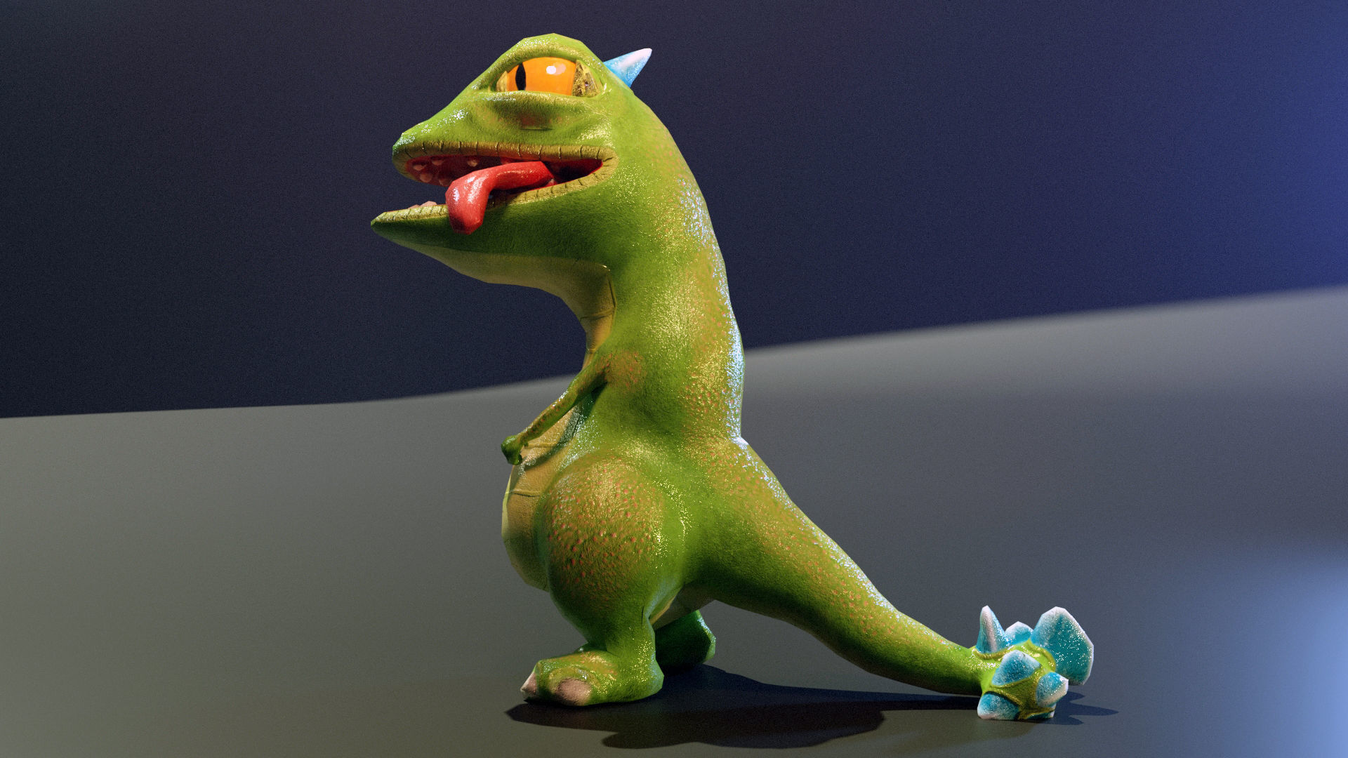 Dragon dancer 3D model_10