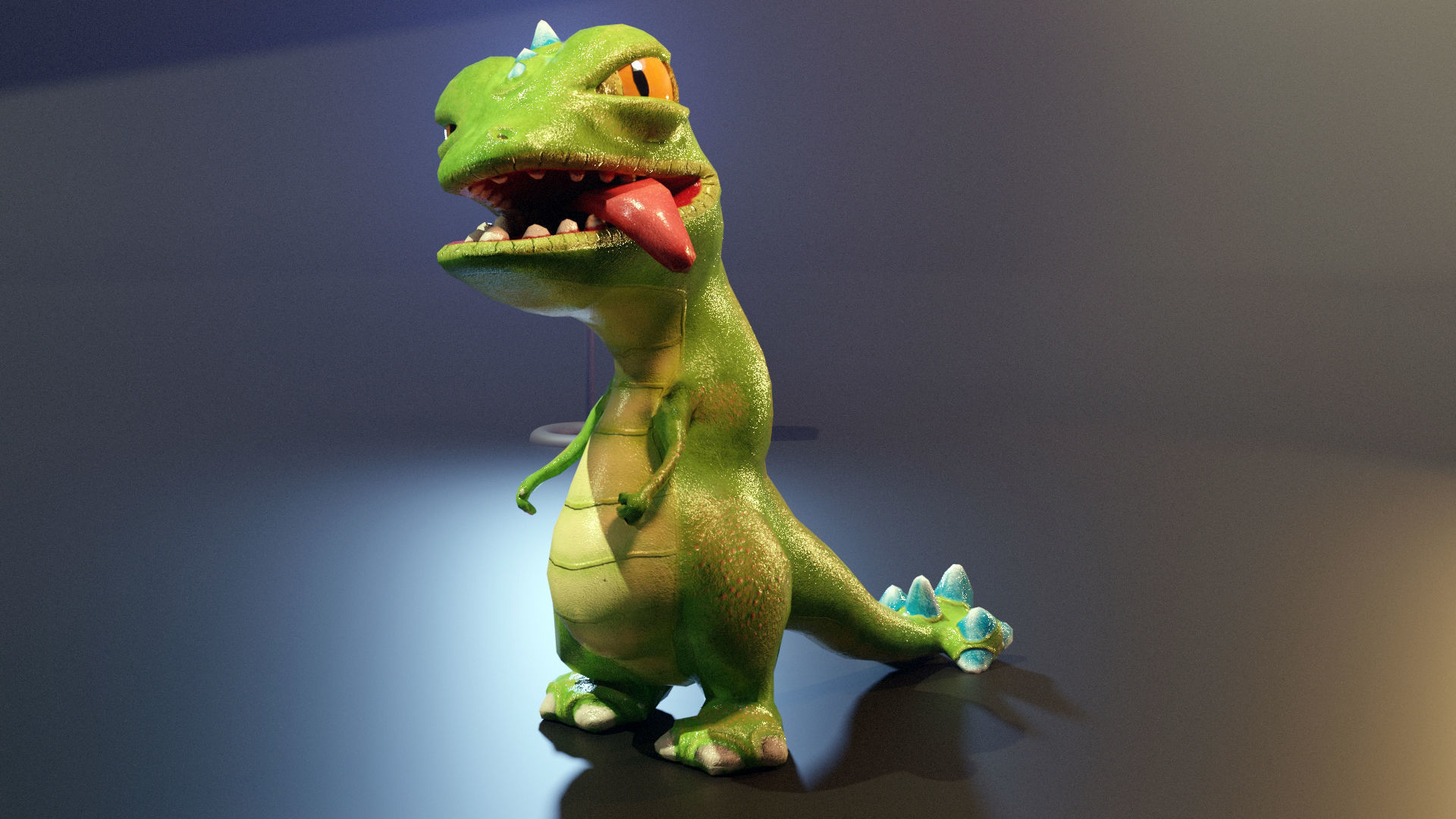 Dragon dancer 3D model_4