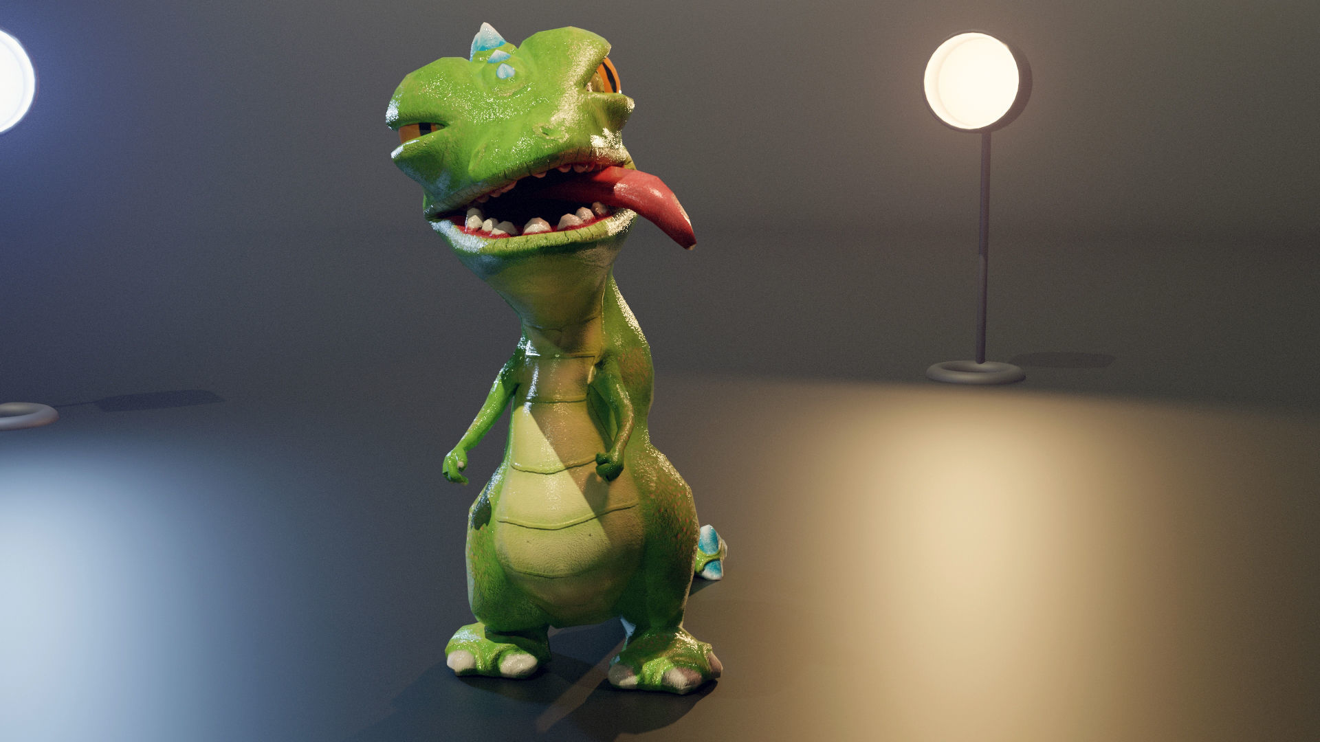 Dragon dancer 3D model_11