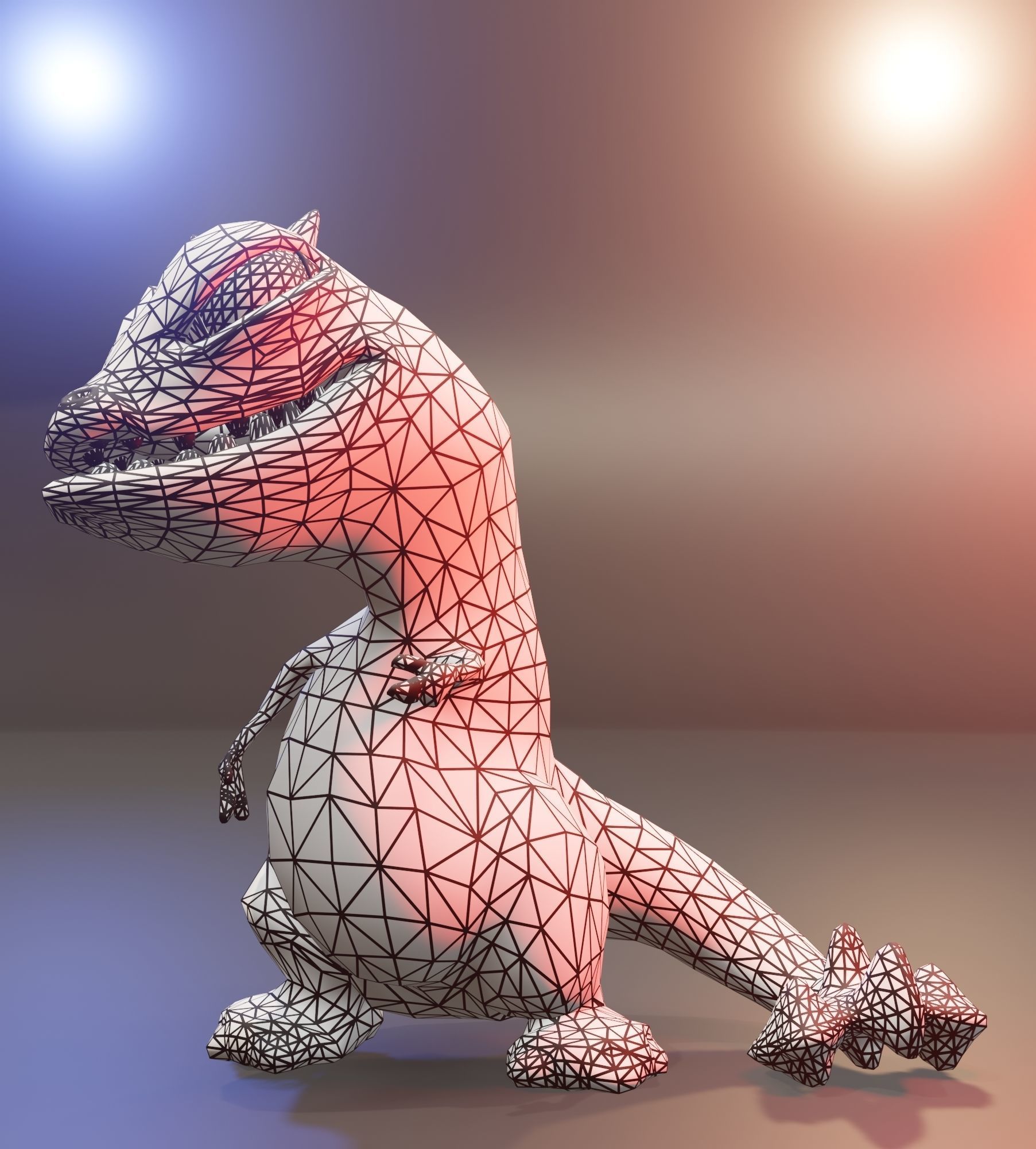 Dragon dancer 3D model_5