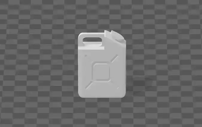 Jerrycan H0 scale 1-87 3D print model