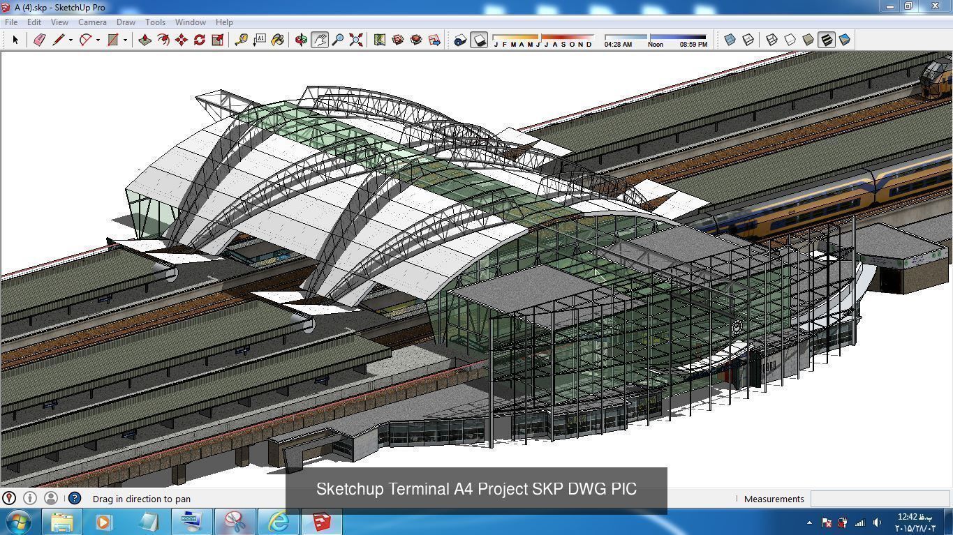 Collection 15 Sketchup Terminal models _7