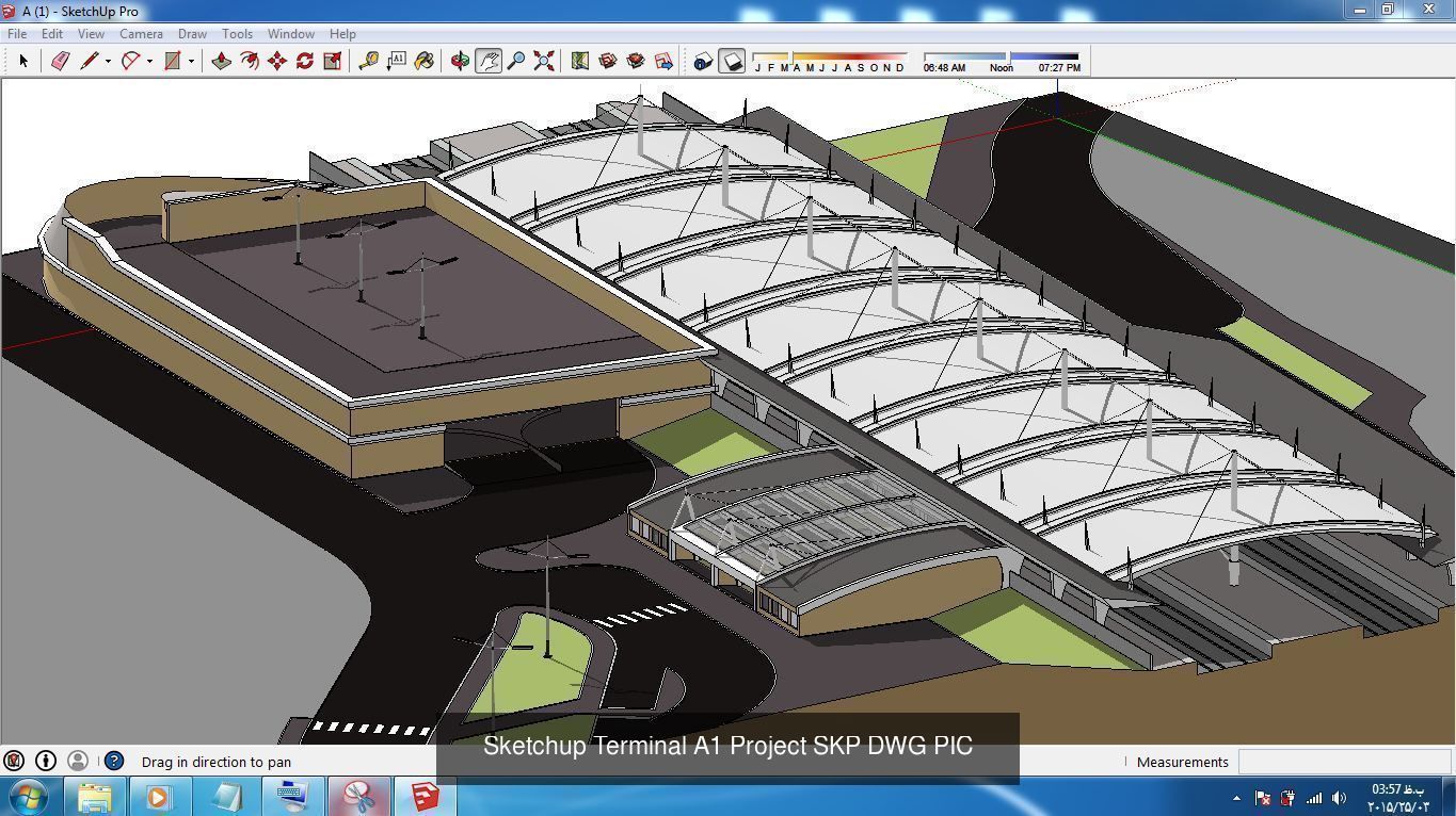 Collection 15 Sketchup Terminal models _4