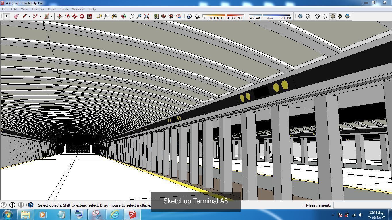 Collection 15 Sketchup Terminal models _9