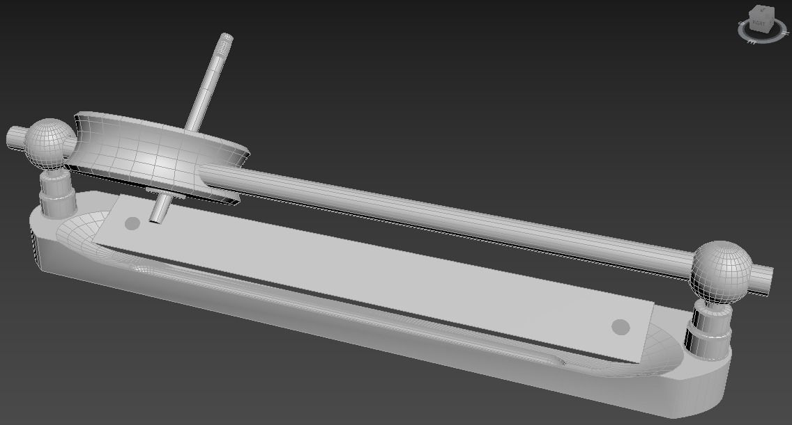 Luxury pencil sharpener 3d printer ready  3D print model_2