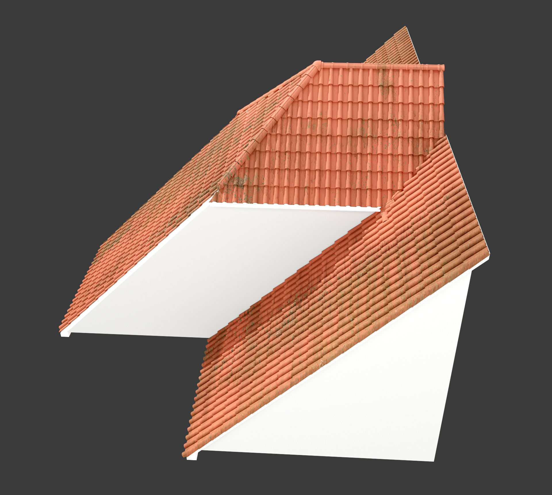 Realistic Roof Collections 20 3D model_1