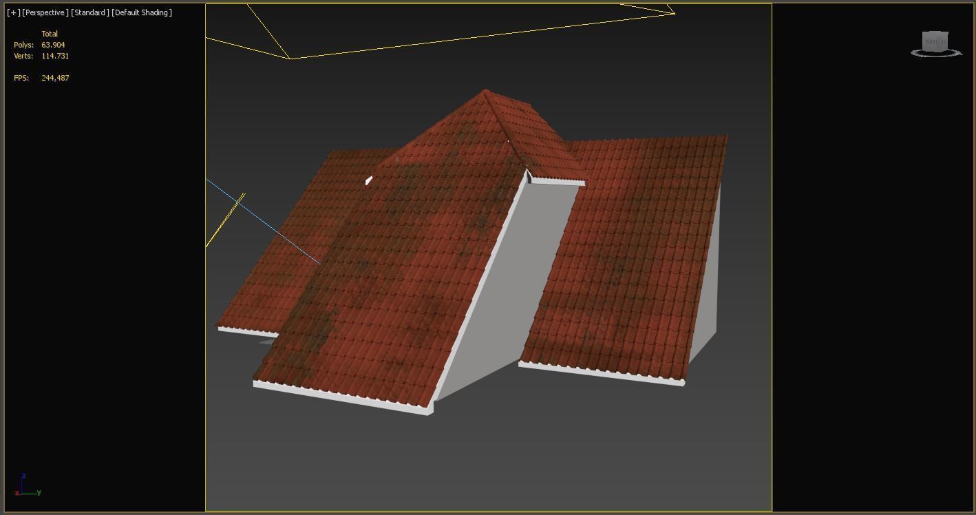 Realistic Roof Collections 20 3D model_7