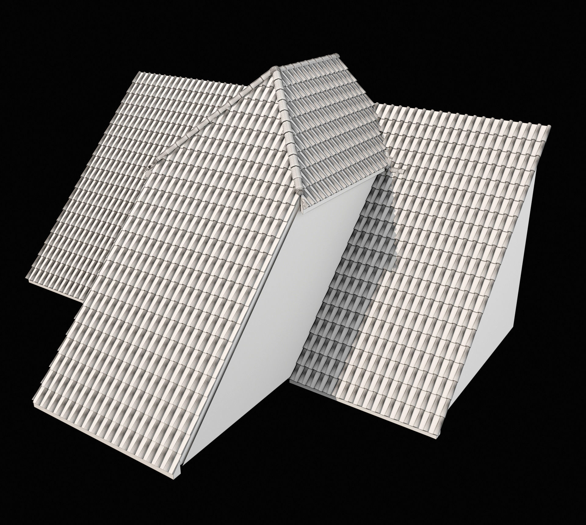 Realistic Roof Collections 20 3D model_5