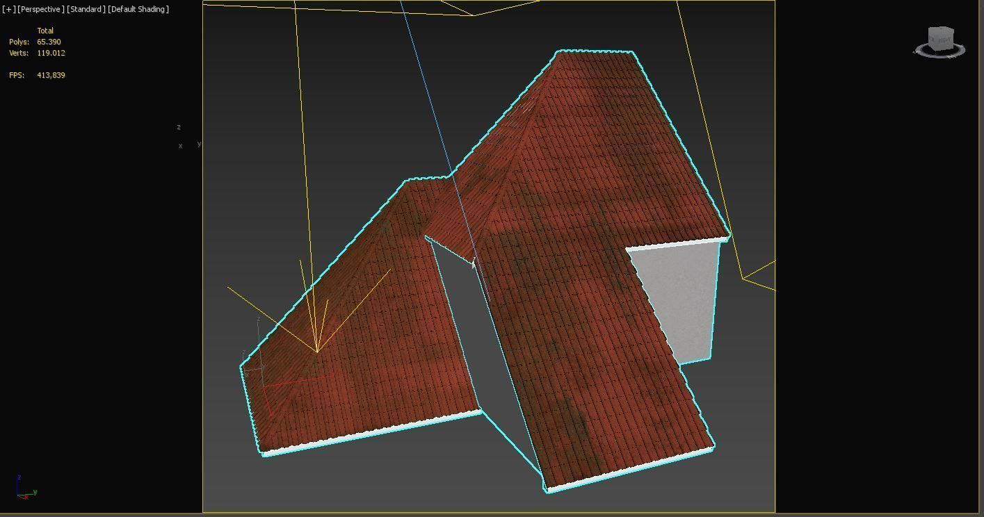 Realistic Roof Collections 22 3D model_7