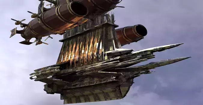 Royal Drake Cathedral Ship Speeder