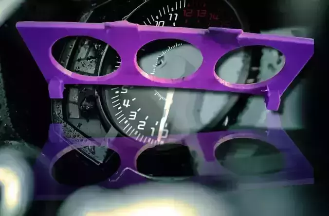 Honda civic gauge cage