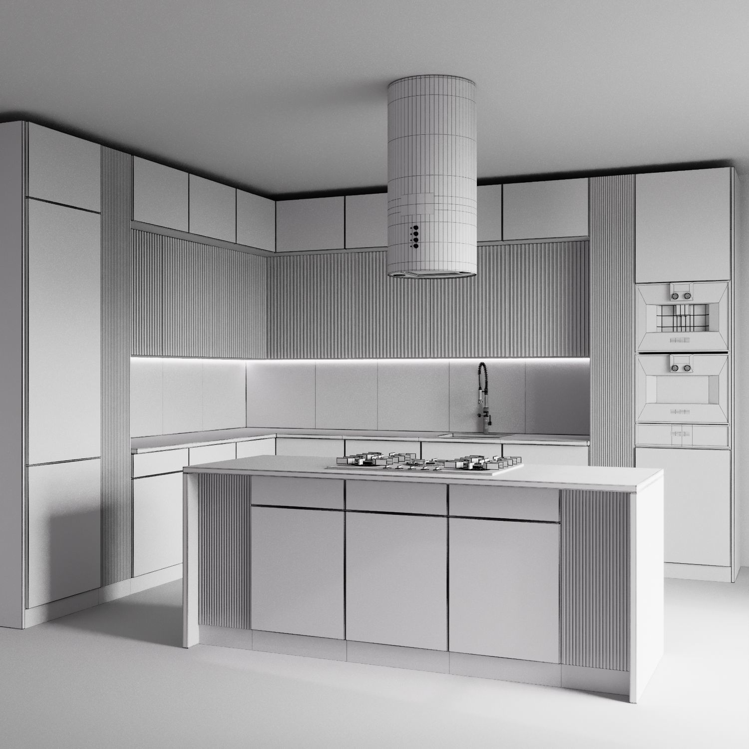 kitchen 032 3D model_4