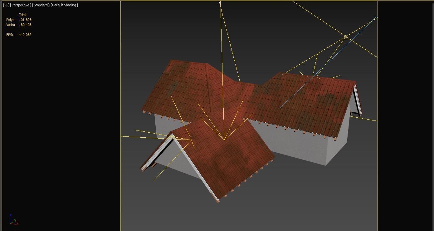 Realistic Roof Collections 31 3D model_1