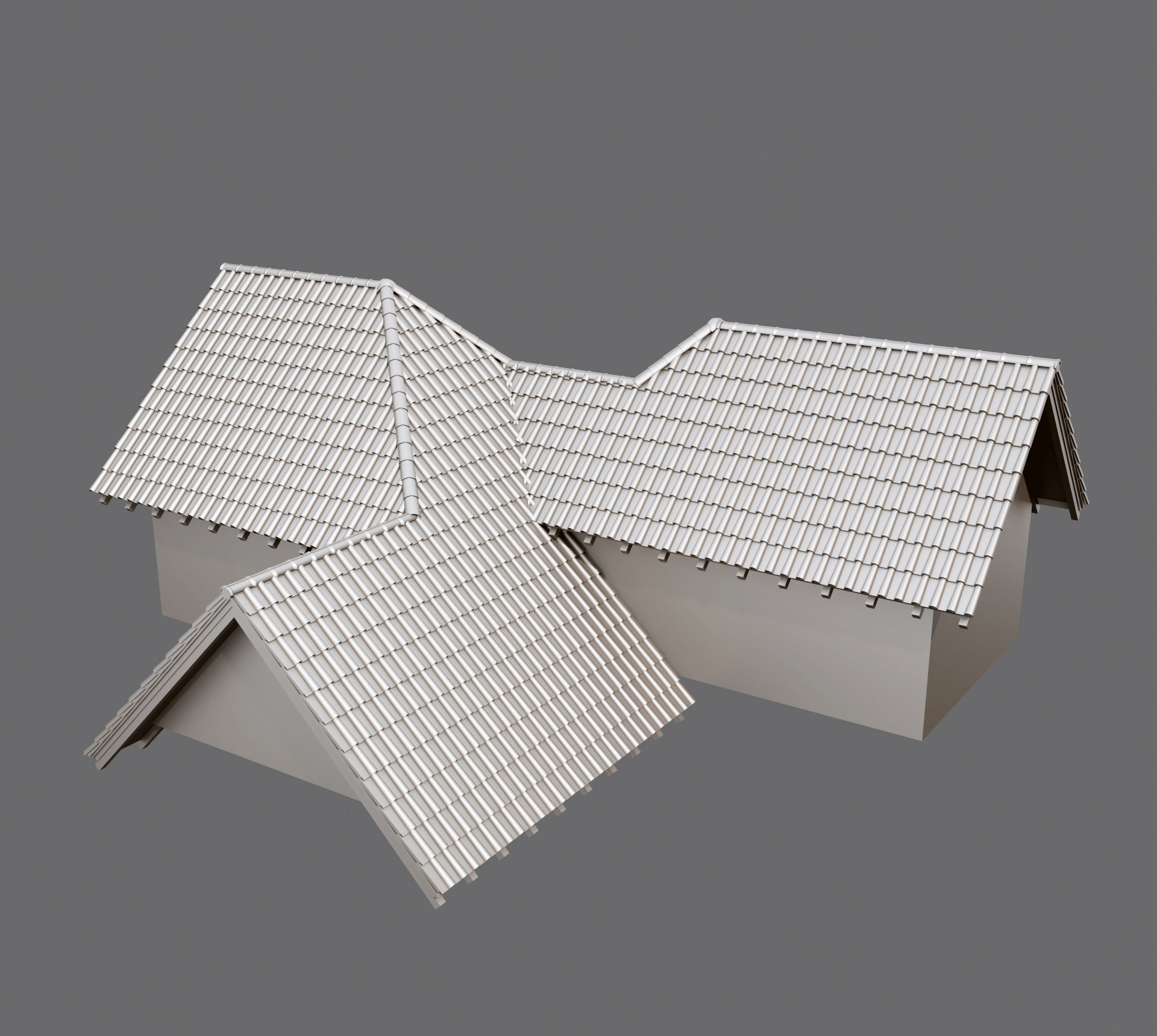 Realistic Roof Collections 31 3D model_9
