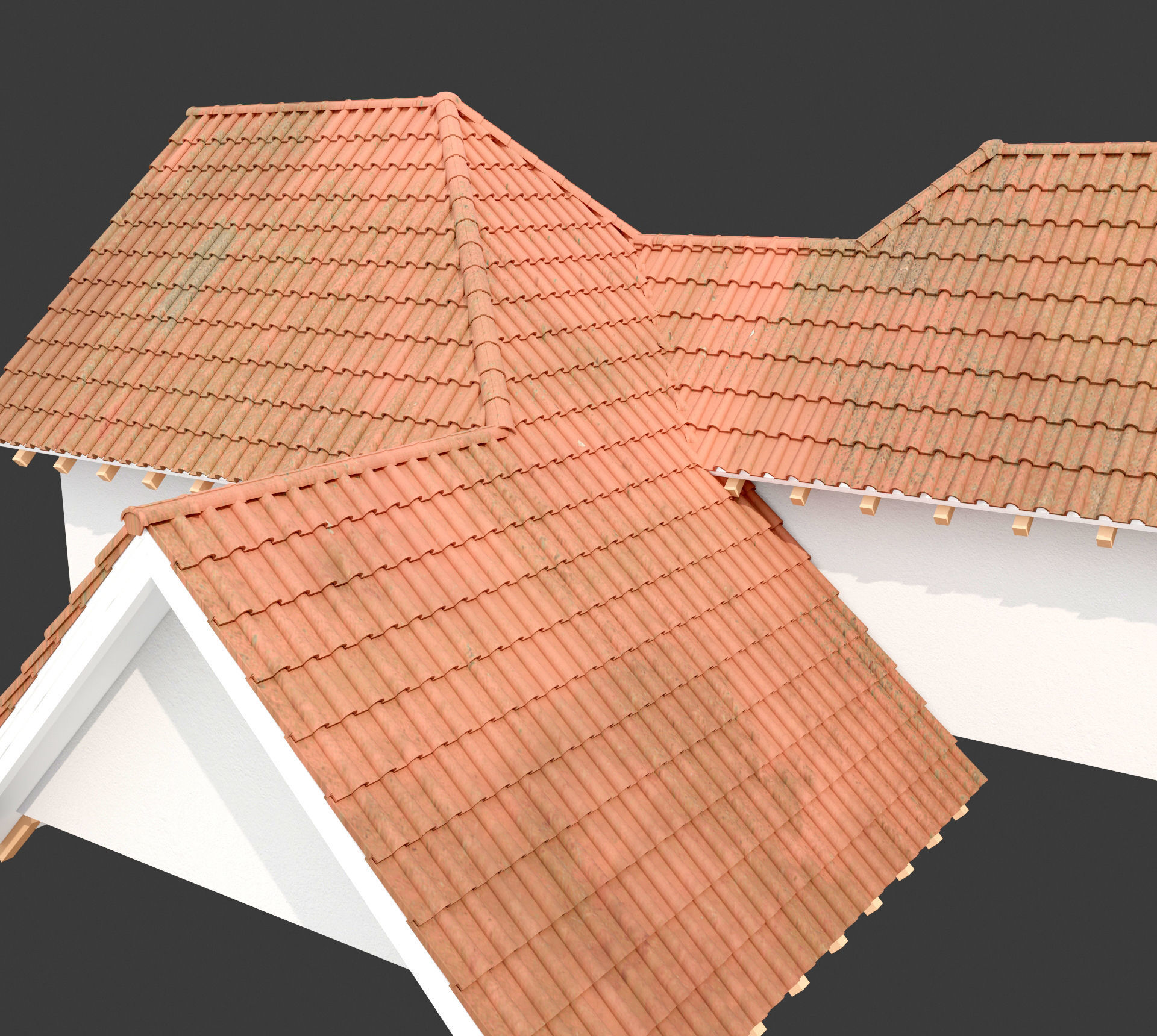 Realistic Roof Collections 31 3D model_7