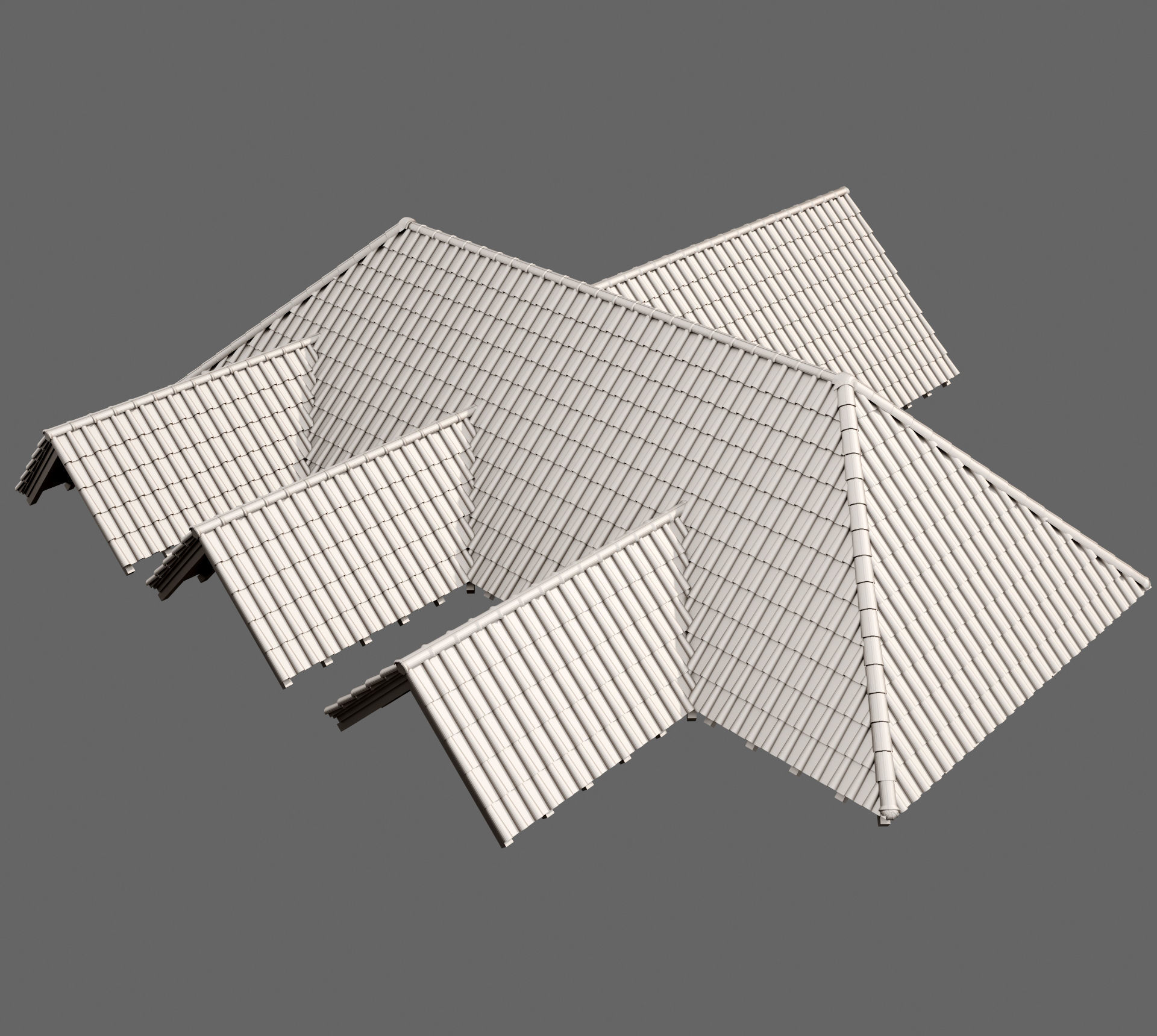 Realistic Roof Collections 33 3D model_8