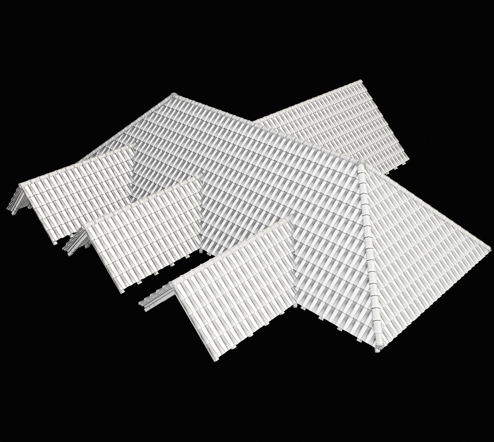 Realistic Roof Collections 33 3D model_7