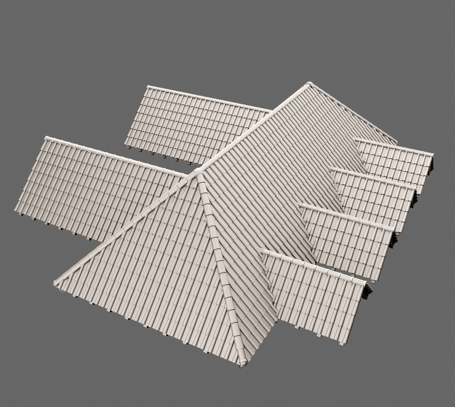 Realistic Roof Collections 34 3D model_7