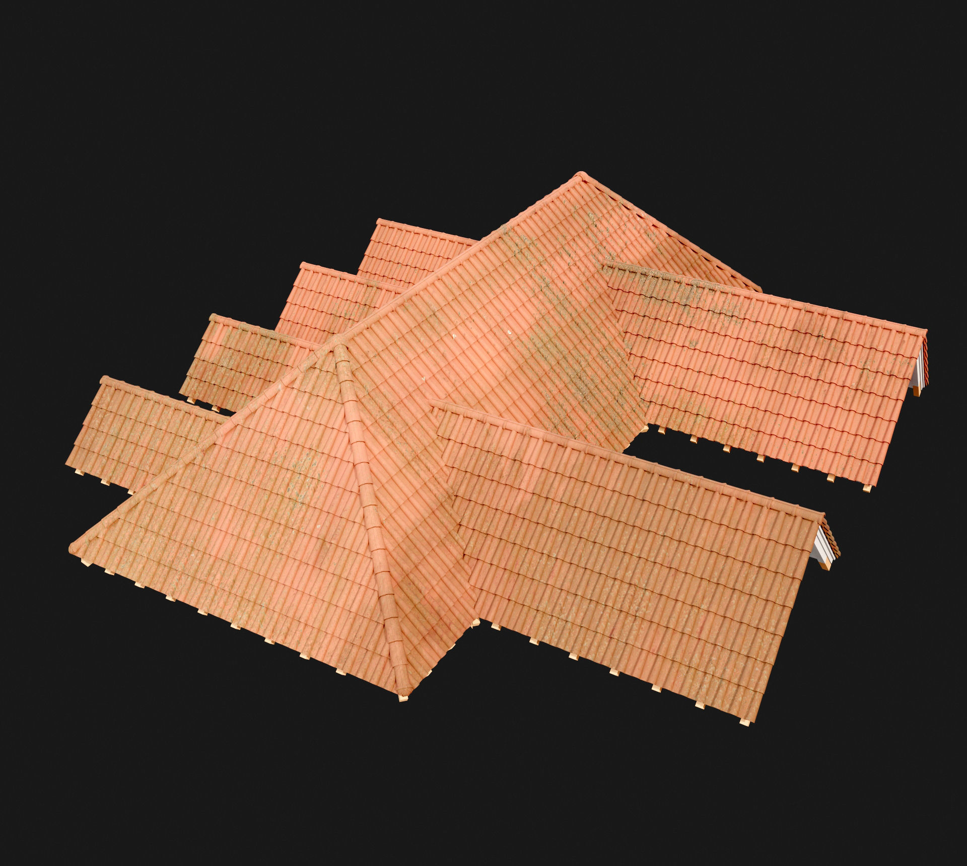 Realistic Roof Collections 34 3D model_2